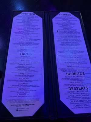 Menu photo 5 Kalaveras Marina del Rey, CA