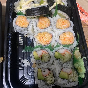 Wasabi Sushi - two trays of sushi - Japanese Near Me - West Orange, New Jersey Wasabi Sushi - two trays of sushi - Japanese Near Me - West Orange, New Jersey