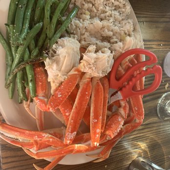 Morley's American Grill - crab legs, green beans and rice - American Near Me - Massena, New York