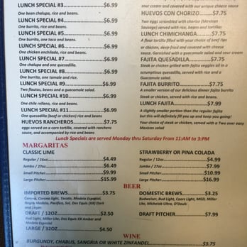 Los Compas Mexican Restaurant - Lunch specials including "unique cheese" :) - Mexican Near Me - Independence, Missouri