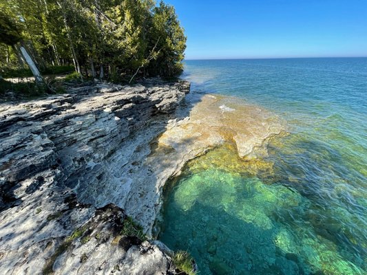 Cave Point County Park by null
