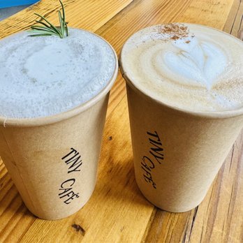 Bread Bike - Maple Rosemary Fog (house made rosemary syrup) and Favorite Latte - Bakeries Near Me - San Luis Obispo, California Bread Bike - Maple Rosemary Fog (house made rosemary syrup) and Favorite Latte - Bakeries Near Me - San Luis Obispo, California