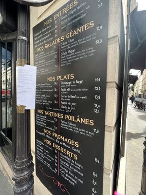 Menu photo 1 Café de l'Empire Paris, 75 Menu photo 1 Café de l'Empire Paris, 75