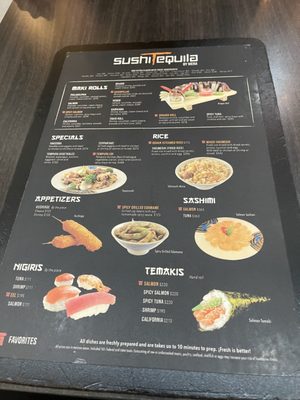 Menu photo 2 Sushi Tequila Cancún, ROO Menu photo 2 Sushi Tequila Cancún, ROO