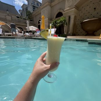 The St. Regis Atlanta - Pina Colada by the pool - Hotels Near Me - Atlanta, Georgia