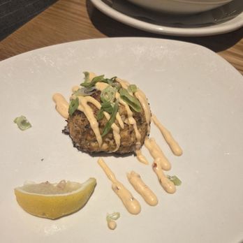 Bonefish Grill - One crab cake - Seafood Near Me - Fayetteville, New York Bonefish Grill - One crab cake - Seafood Near Me - Fayetteville, New York