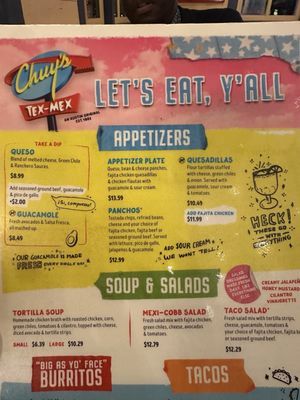Menu photo 7 Chuy's Raleigh, NC Menu photo 7 Chuy's Raleigh, NC