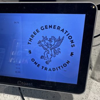 Caffe Umbria - POS terminal with slogan - Coffee & Tea Near Me - Chicago, Illinois Caffe Umbria - POS terminal with slogan - Coffee & Tea Near Me - Chicago, Illinois
