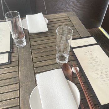 Danji - Table setting - Korean Near Me - New York, New York Danji - Table setting - Korean Near Me - New York, New York
