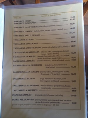Menu photo 7 Cantina do Magrão São Paulo, SP Menu photo 7 Cantina do Magrão São Paulo, SP