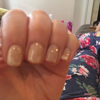 Lovely Nails - My nails were painted white they changed to brown in less than 24 hours and I was not given a new paint job or my money back. - Nail Salons Near Me - Wakefield, Massachusetts