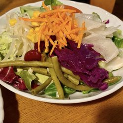 Alte Heide - Delicious side salad (came with the roulade entree)