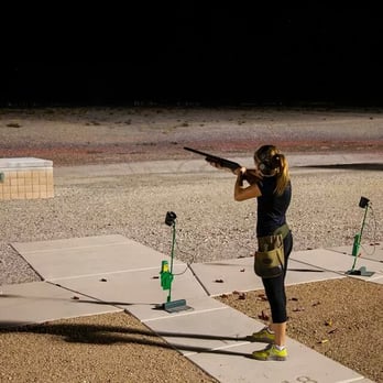Clark County Shooting Complex - Add them on Facebook to see the professional photos they take, like this one taken at a Thur night shooting session - Gun/Rifle Ranges Near Me - Las Vegas, Nevada