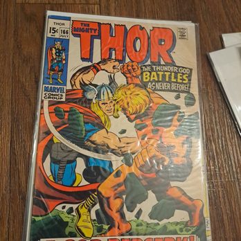 Mammoth Comics - THOR 166 - Comic Books Near Me - Tulsa, Oklahoma Mammoth Comics - THOR 166 - Comic Books Near Me - Tulsa, Oklahoma