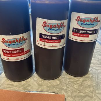 Sugarfire Smoke House - More sauces - Barbeque Near Me - Saint Louis, Missouri