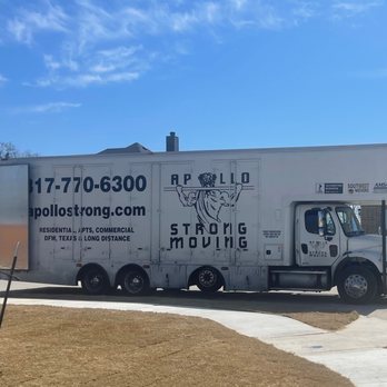 Apollo Strong Moving - Apollo Strong Moving 40ft Straight Truck. - Movers Near Me - Arlington, Texas Apollo Strong Moving - Apollo Strong Moving 40ft Straight Truck. - Movers Near Me - Arlington, Texas