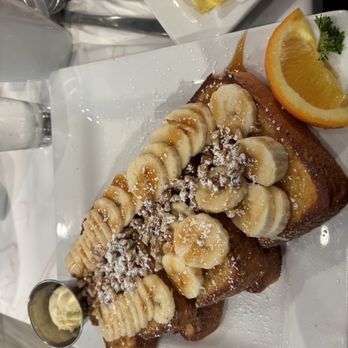 Keke's Breakfast Cafe - Banana Caramel Pecan French Toast- I ordered stuffed! - Breakfast & Brunch Near Me - Sunnyvale, California Keke's Breakfast Cafe - Banana Caramel Pecan French Toast- I ordered stuffed! - Breakfast & Brunch Near Me - Sunnyvale, California