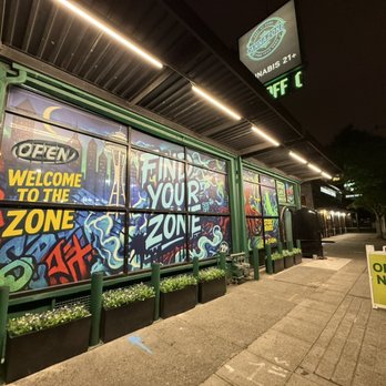 Cannazone - Storefront Artwork Cannazone Seattle : Find Your Zone - Cannabis Dispensaries Near Me - Seattle, Washington