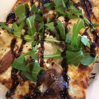 The Peanut Man - Fig, chicken and goat cheese flat bread. - Candy Stores Near Me - Columbia, South Carolina