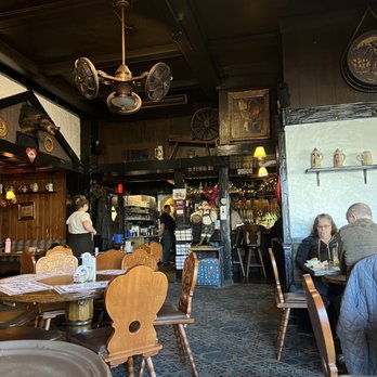 Zum Stammtisch - Bar in distance with kitchen to far left back - German Near Me - Glendale, New York Zum Stammtisch - Bar in distance with kitchen to far left back - German Near Me - Glendale, New York