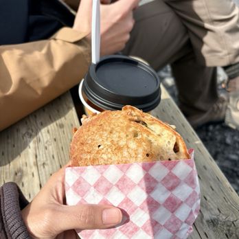 GridL - Pesto grilled cheese and tomato soup- yum! - Food Trucks Near Me - Seward, Alaska