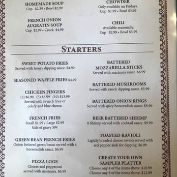 Johnston's Restaurant - Soups, appetizers - American Near Me - Ransomville, New York Johnston's Restaurant - Soups, appetizers - American Near Me - Ransomville, New York