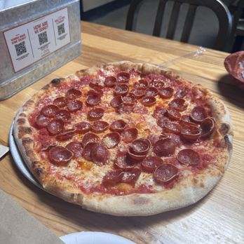 Old Scratch Pizza - Perfectly cooked Dayton pepperoni pizza. - Pizza Near Me - Dayton, Ohio Old Scratch Pizza - Perfectly cooked Dayton pepperoni pizza. - Pizza Near Me - Dayton, Ohio