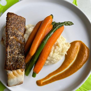 JJ's Catering - JJ'S marinated sea bass. - Caterers Near Me