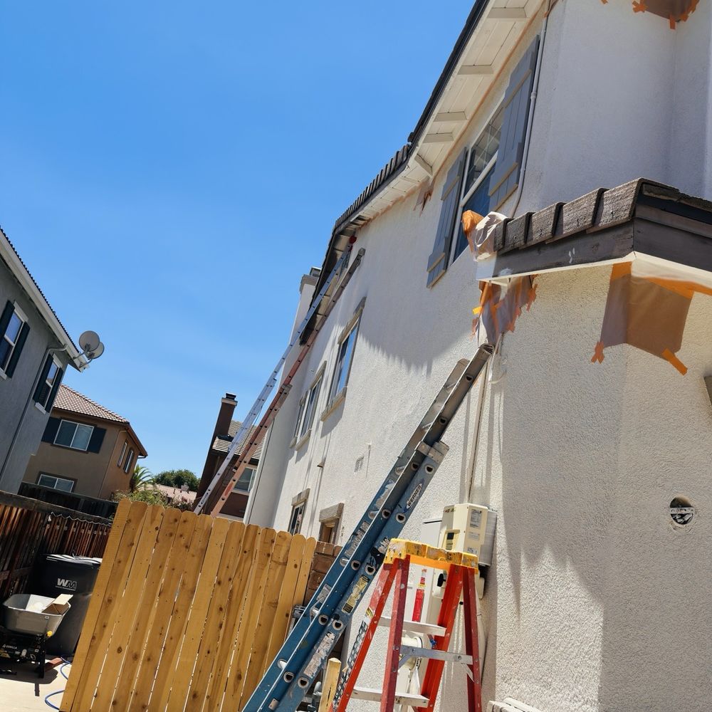 Coastside Painting - So many ladders. He even bought a taller one for my houses tallest point! - Painters Near Me Coastside Painting - So many ladders. He even bought a taller one for my houses tallest point! - Painters Near Me