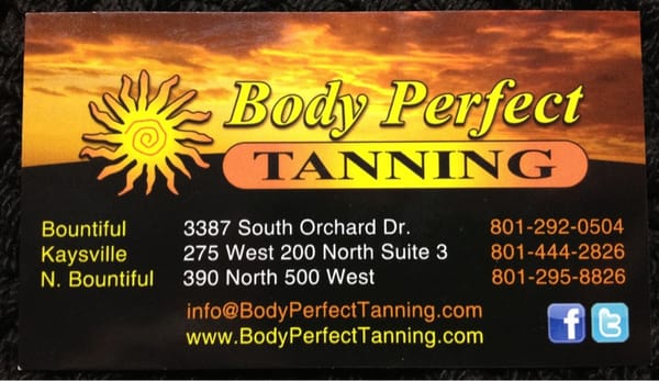 Body Perfect Tanning 390 N 500 W Bountiful Ut Tanning Salons Mapquest
