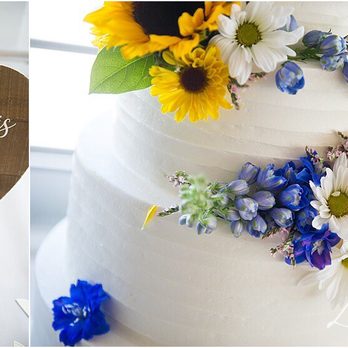 Mandoli's - a wedding cake decorated with sunflowers - Bakeries Near Me - Toms River, New Jersey Mandoli's - a wedding cake decorated with sunflowers - Bakeries Near Me - Toms River, New Jersey