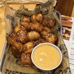 Wings Etc - Pretzel bites with beer cheese