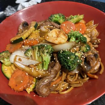 Bento Asian Kitchen + Sushi - Shrimp and Steak hibachi bowl $14.50 - Asian Fusion Near Me - Jacksonville, Florida