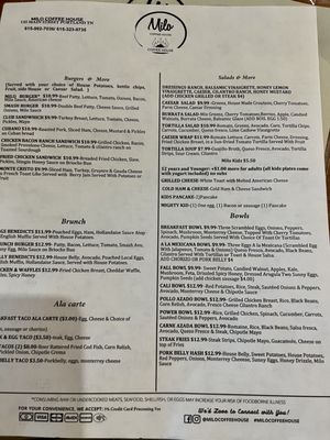 Menu photo 4 Milo Coffee House Portland, TN Menu photo 4 Milo Coffee House Portland, TN