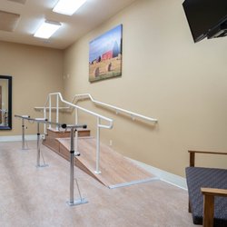 Kootenai Prosthetics and Orthotics - When the Inland Northwest is cold, we still trial devices on the ramp and stairs to make sure our patients are happy.