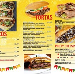 Tacos El Trompo - Menue