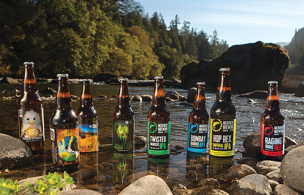 McKenzie Brewing - vineyard in Eugene, OR