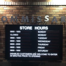 Store hours Store hours