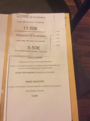 Menu photo 1 Papabuey Badajoz, BA