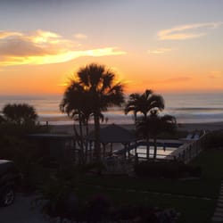 Sunset at the Seafarer Beach!  A great Florida getaway!!