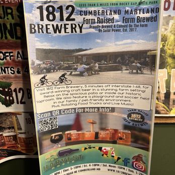 1812 Brewery - Breweries Near Me - Cumberland, Maryland 1812 Brewery - Breweries Near Me - Cumberland, Maryland