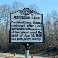 Jefferson Davis Historical Marker - Jefferson Davis Historical Marker, Lexington