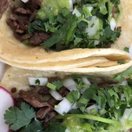 Steak Tacos.