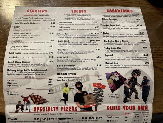 Menu photo 8 Hideaway Pizza Edmond, OK Menu photo 8 Hideaway Pizza Edmond, OK