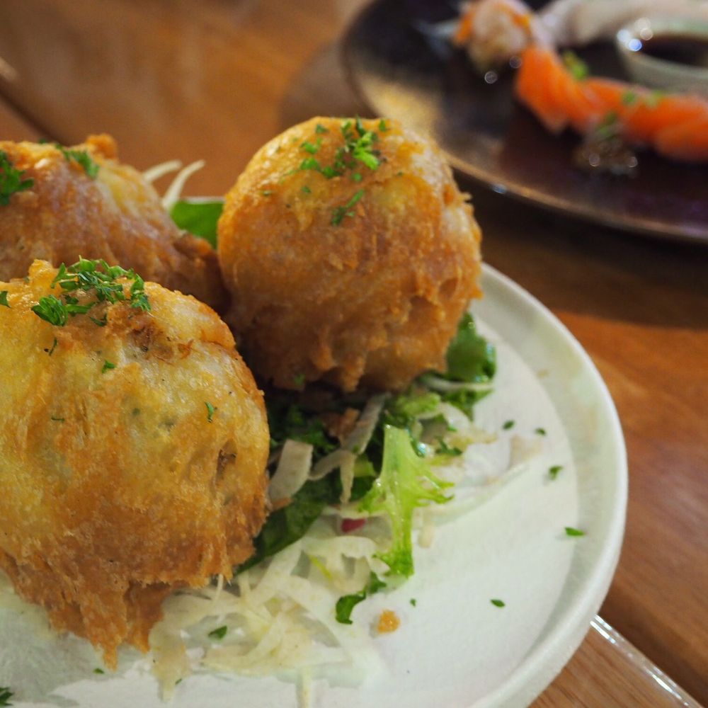 Pearl + Co - fish cake is very yummy!! - Cocktail Bars Near Me - Hobart, TAS Pearl + Co - fish cake is very yummy!! - Cocktail Bars Near Me - Hobart, TAS