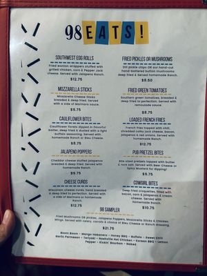 Menu photo 4 98 Eats Eastpoint, FL