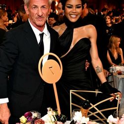 The Beverly Hilton - Sean Penn and Teyana Taylor 2026 Golden Globe Awards ceremony - 1/11/2026