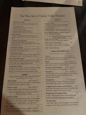 Menu photo 7 The Wine Bar At Vintner Valley Morgantown, WV Menu photo 7 The Wine Bar At Vintner Valley Morgantown, WV