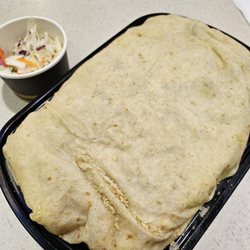 Tropical Joe's - Large jerk chicken roti