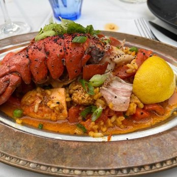 Elia - Lobster tail paella.  Very good!! - Greek Near Me - Pleasanton, California